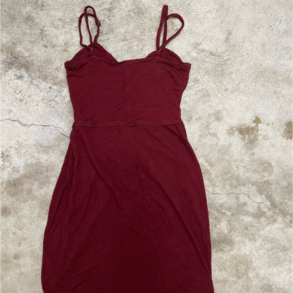 Tulle Red Sequin Dress - Picture 3 of 4